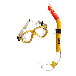 BEST®SPORTING Schnorchelset ANACONDA Jugend gelb von BEST®SPORTING