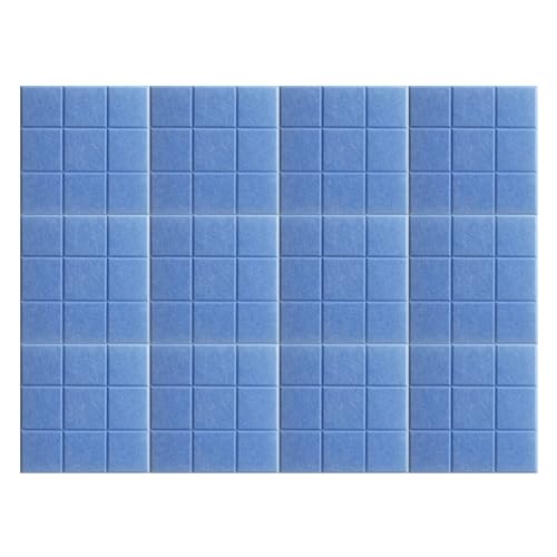 BESTORI Filz Pinnwand Selbstklebend Große Filzboard Memotafeln Bulletin Board für Memos Foto Büro Küche Wanddekoration 12 Stück 30 x 30 cm, Blau BESTORI Filz Pinnwand Selbstklebend Große Filzboard Memotafeln Bulletin Board für Memos Foto Büro Küche Wanddekoration 12 Stück 30 x 30 cm, Blau von BESTORI