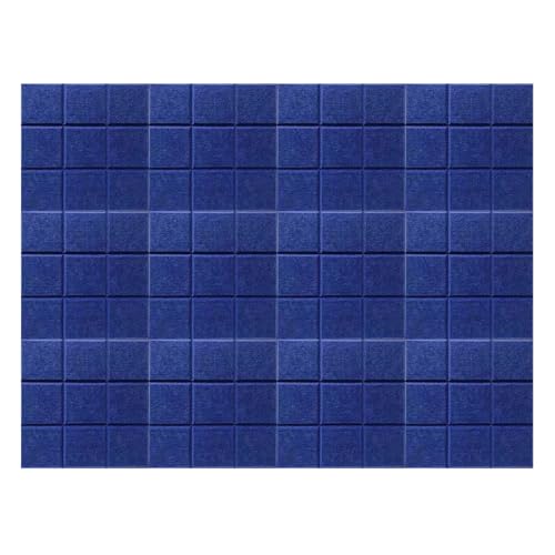 BESTORI Filz Pinnwand Selbstklebend Große Filzboard Memotafeln Bulletin Board für Memos Foto Büro Küche Wanddekoration 12 Stück 30 x 30 cm, Dunkelblau BESTORI Filz Pinnwand Selbstklebend Große Filzboard Memotafeln Bulletin Board für Memos Foto Büro Küche Wanddekoration 12 Stück 30 x 30 cm, Dunkelblau von BESTORI