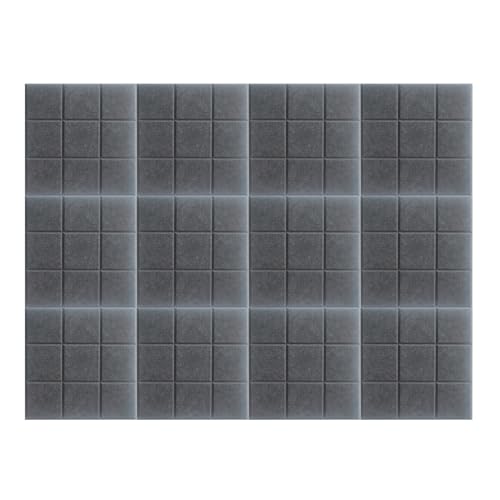 BESTORI Filz Pinnwand Selbstklebend Große Filzboard Memotafeln Bulletin Board für Memos Foto Büro Küche Wanddekoration 12 Stück 30 x 30 cm, Dunkelgrau BESTORI Filz Pinnwand Selbstklebend Große Filzboard Memotafeln Bulletin Board für Memos Foto Büro Küche Wanddekoration 12 Stück 30 x 30 cm, Dunkelgrau von BESTORI