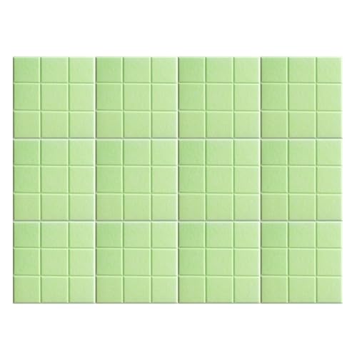 BESTORI Filz Pinnwand Selbstklebend Große Filzboard Memotafeln Bulletin Board für Memos Foto Büro Küche Wanddekoration 12 Stück 30 x 30 cm, Hellgrün BESTORI Filz Pinnwand Selbstklebend Große Filzboard Memotafeln Bulletin Board für Memos Foto Büro Küche Wanddekoration 12 Stück 30 x 30 cm, Hellgrün von BESTORI