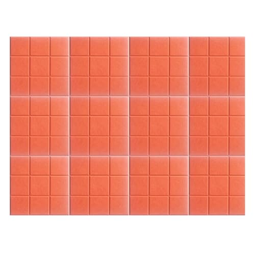 BESTORI Filz Pinnwand Selbstklebend Große Filzboard Memotafeln Bulletin Board für Memos Foto Büro Küche Wanddekoration 12 Stück 30 x 30 cm, Orange BESTORI Filz Pinnwand Selbstklebend Große Filzboard Memotafeln Bulletin Board für Memos Foto Büro Küche Wanddekoration 12 Stück 30 x 30 cm, Orange von BESTORI