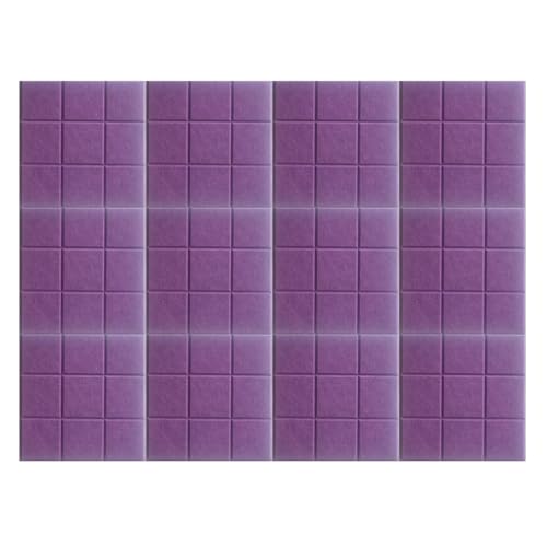 BESTORI Filz Pinnwand Selbstklebend Große Filzboard Memotafeln Bulletin Board für Memos Foto Büro Küche Wanddekoration 12 Stück 30 x 30 cm, Violett BESTORI Filz Pinnwand Selbstklebend Große Filzboard Memotafeln Bulletin Board für Memos Foto Büro Küche Wanddekoration 12 Stück 30 x 30 cm, Violett von BESTORI