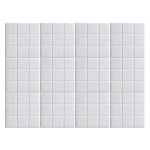 BESTORI Filz Pinnwand Selbstklebend Große Filzboard Memotafeln Bulletin Board für Memos Foto Büro Küche Wanddekoration 12 Stück 30 x 30 cm, Weiß BESTORI Filz Pinnwand Selbstklebend Große Filzboard Memotafeln Bulletin Board für Memos Foto Büro Küche Wanddekoration 12 Stück 30 x 30 cm, Weiß von BESTORI