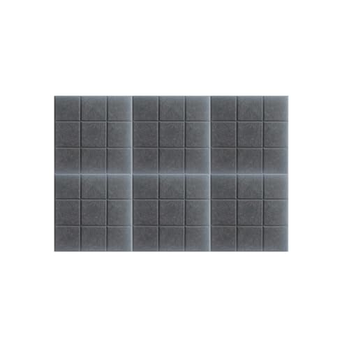 BESTORI Filz Pinnwand Selbstklebend Große Filzboard Memotafeln Bulletin Board für Memos Foto Büro Küche Wanddekoration 6 Stück 30 x 30 cm, Dunkelgrau BESTORI Filz Pinnwand Selbstklebend Große Filzboard Memotafeln Bulletin Board für Memos Foto Büro Küche Wanddekoration 6 Stück 30 x 30 cm, Dunkelgrau von BESTORI