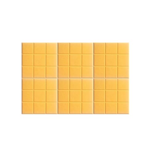 BESTORI Filz Pinnwand Selbstklebend Große Filzboard Memotafeln Bulletin Board für Memos Foto Büro Küche Wanddekoration 6 Stück 30 x 30 cm, Gelb BESTORI Filz Pinnwand Selbstklebend Große Filzboard Memotafeln Bulletin Board für Memos Foto Büro Küche Wanddekoration 6 Stück 30 x 30 cm, Gelb von BESTORI