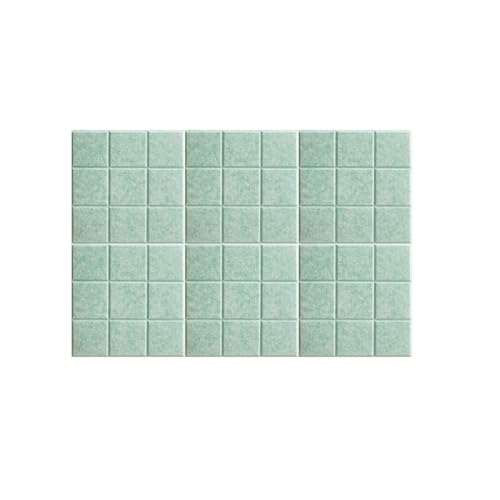 BESTORI Filz Pinnwand Selbstklebend Große Filzboard Memotafeln Bulletin Board für Memos Foto Büro Küche Wanddekoration 6 Stück 30 x 30 cm, Grün von BESTORI