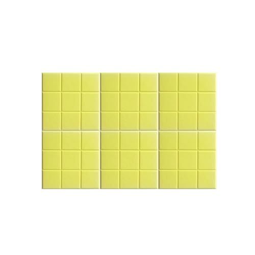 BESTORI Filz Pinnwand Selbstklebend Große Filzboard Memotafeln Bulletin Board für Memos Foto Büro Küche Wanddekoration 6 Stück 30 x 30 cm, Zitronengelb BESTORI Filz Pinnwand Selbstklebend Große Filzboard Memotafeln Bulletin Board für Memos Foto Büro Küche Wanddekoration 6 Stück 30 x 30 cm, Zitronengelb von BESTORI