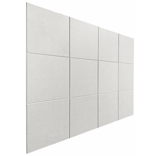 BESTORI Große Filz Pinnwand Selbstklebend 12 Stück 30 x 30 cm, Filzboard Memotafeln Memo Boards für Büro, Wohnzimmer, Schlafzimmer, Wand Weiß BESTORI Große Filz Pinnwand Selbstklebend 12 Stück 30 x 30 cm, Filzboard Memotafeln Memo Boards für Büro, Wohnzimmer, Schlafzimmer, Wand Weiß von BESTORI