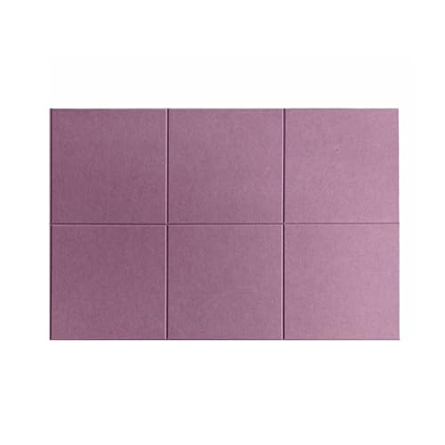BESTORI Große Filz Pinnwand Selbstklebend 6 Stück 30 x 30 cm, Filzboard Memotafeln Memo Boards für Büro, Wohnzimmer, Schlafzimmer, Wand Violett BESTORI Große Filz Pinnwand Selbstklebend 6 Stück 30 x 30 cm, Filzboard Memotafeln Memo Boards für Büro, Wohnzimmer, Schlafzimmer, Wand Violett von BESTORI