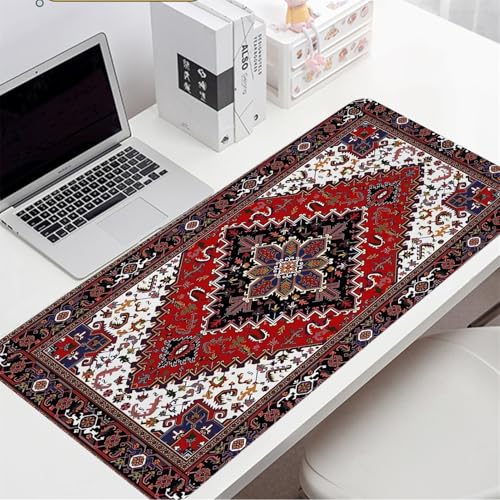 BESTORI Schreibtischunterlage Große Mauspad Rutschfeste Tischschutz Wasserdichte Schreibunterlage Retro Schreibtischmatten für Büro Home, Stil 5, 30 x 60 cm BESTORI Schreibtischunterlage Große Mauspad Rutschfeste Tischschutz Wasserdichte Schreibunterlage Retro Schreibtischmatten für Büro Home, Stil 5, 30 x 60 cm von BESTORI