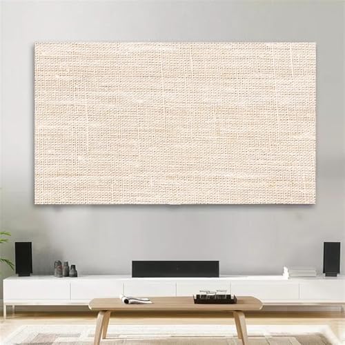 BESTORI TV Hülle Baumwoll und Leinenmischung Computer Staubschutzhüllen Volltonfarbe Fernseher Schutzhülle für Computermonitor, Gebogener und Hängender Fernseher, Stil 11, 67x116cm BESTORI TV Hülle Baumwoll und Leinenmischung Computer Staubschutzhüllen Volltonfarbe Fernseher Schutzhülle für Computermonitor, Gebogener und Hängender Fernseher, Stil 11, 67x116cm von BESTORI