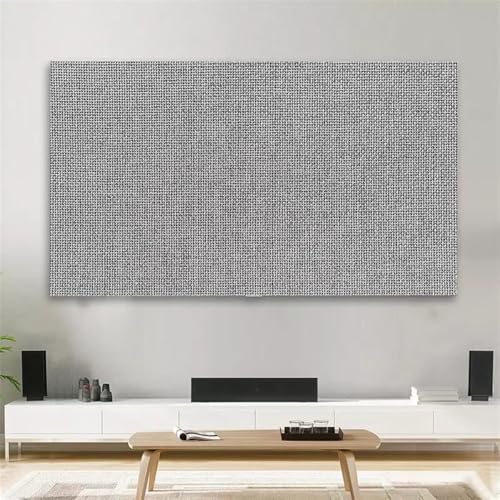 BESTORI TV Hülle Baumwoll und Leinenmischung Computer Staubschutzhüllen Volltonfarbe Fernseher Schutzhülle für Computermonitor, Gebogener und Hängender Fernseher, Stil 18, 48x77cm BESTORI TV Hülle Baumwoll und Leinenmischung Computer Staubschutzhüllen Volltonfarbe Fernseher Schutzhülle für Computermonitor, Gebogener und Hängender Fernseher, Stil 18, 48x77cm von BESTORI