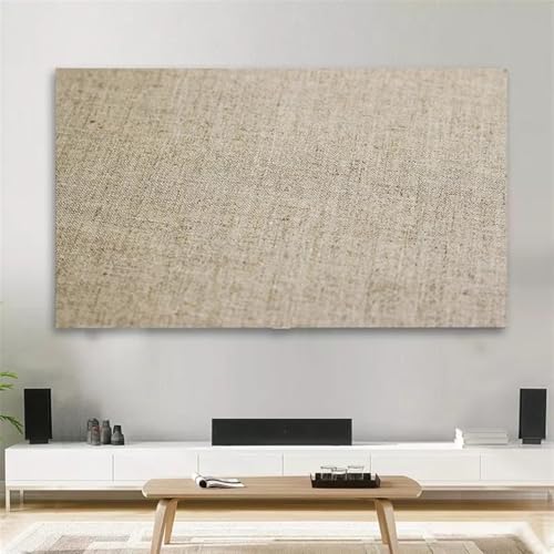 BESTORI TV Hülle Baumwoll und Leinenmischung Computer Staubschutzhüllen Volltonfarbe Fernseher Schutzhülle für Computermonitor, Gebogener und Hängender Fernseher, Stil 19, 63x105cm BESTORI TV Hülle Baumwoll und Leinenmischung Computer Staubschutzhüllen Volltonfarbe Fernseher Schutzhülle für Computermonitor, Gebogener und Hängender Fernseher, Stil 19, 63x105cm von BESTORI