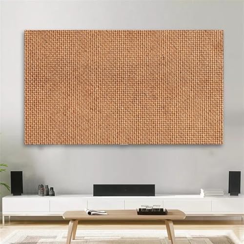 BESTORI TV Hülle Baumwoll und Leinenmischung Computer Staubschutzhüllen Volltonfarbe Fernseher Schutzhülle für Computermonitor, Gebogener und Hängender Fernseher, Stil 2, 48x77cm BESTORI TV Hülle Baumwoll und Leinenmischung Computer Staubschutzhüllen Volltonfarbe Fernseher Schutzhülle für Computermonitor, Gebogener und Hängender Fernseher, Stil 2, 48x77cm von BESTORI