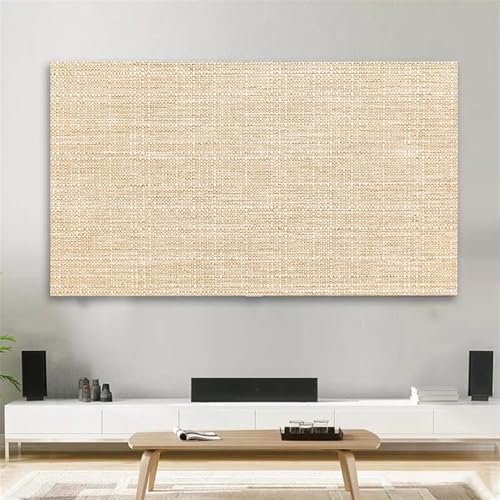 BESTORI TV Hülle Baumwoll und Leinenmischung Computer Staubschutzhüllen Volltonfarbe Fernseher Schutzhülle für Computermonitor, Gebogener und Hängender Fernseher, Stil 24, 75x125cm BESTORI TV Hülle Baumwoll und Leinenmischung Computer Staubschutzhüllen Volltonfarbe Fernseher Schutzhülle für Computermonitor, Gebogener und Hängender Fernseher, Stil 24, 75x125cm von BESTORI