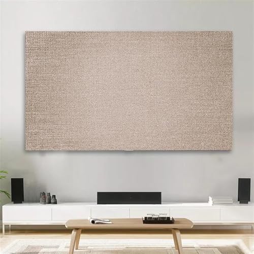 BESTORI TV Hülle Baumwoll und Leinenmischung Computer Staubschutzhüllen Volltonfarbe Fernseher Schutzhülle für Computermonitor, Gebogener und Hängender Fernseher, Stil 9, 85x141cm BESTORI TV Hülle Baumwoll und Leinenmischung Computer Staubschutzhüllen Volltonfarbe Fernseher Schutzhülle für Computermonitor, Gebogener und Hängender Fernseher, Stil 9, 85x141cm von BESTORI