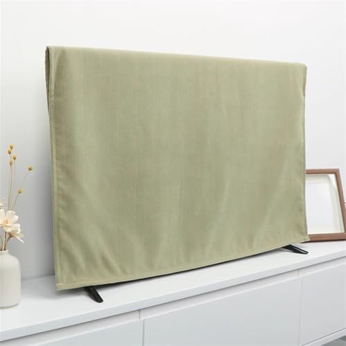 BESTORI TV Hülle Chenille TV Staubschutzhülle Volltonfarbe Fernseher Bildschirmschutz Abdeckung für Computermonitor, Gebogener und Hängender Fernseher, Hellgrün, 109x189cm BESTORI TV Hülle Chenille TV Staubschutzhülle Volltonfarbe Fernseher Bildschirmschutz Abdeckung für Computermonitor, Gebogener und Hängender Fernseher, Hellgrün, 109x189cm von BESTORI