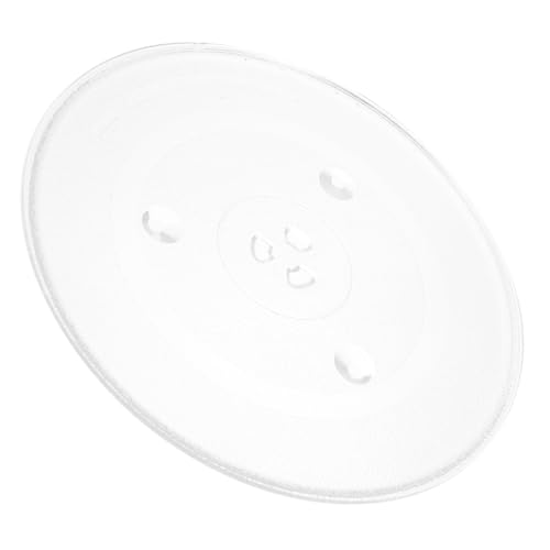 BESTOYARD Glas Mikrowellenplatte Ersatz Mikrowellenteil Mikrowellen Dampfgarer Mikrowellen Glas Drehteller Transparent von BESTOYARD