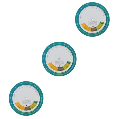 BESTYASH 3 Stück BMI Body Mass Index Plattenspieler Personenwaage für Gewicht BMI-Index-Diagramm BMI Quick Look Rad Waage Badezimmer Gewichts-Schnellübersicht BMI-Diagramme Plastik BESTYASH 3 Stück BMI Body Mass Index Plattenspieler Personenwaage für Gewicht BMI-Index-Diagramm BMI Quick Look Rad Waage Badezimmer Gewichts-Schnellübersicht BMI-Diagramme Plastik von BESTYASH