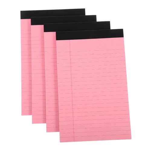 BESTYASH 4 Stück Notizbuch Rosa legal es ist Block Tasche gefüttert Farbe tragbar regiert klein Notizbilder Pads Notepad abreißen Zeitplan-Notizblöcke Notizbücher Papier BESTYASH 4 Stück Notizbuch Rosa legal es ist Block Tasche gefüttert Farbe tragbar regiert klein Notizbilder Pads Notepad abreißen Zeitplan-Notizblöcke Notizbücher Papier von BESTYASH