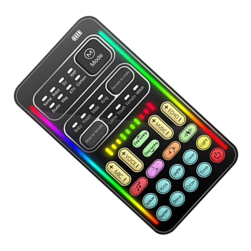 BESTonZON 1 Satz Mini-soundkarte Stimmverzerrer Voice-Changer-mikrofon Handy Soundkarte Telefonmikrofon Externe Soundkarten Praktischer Sprachwechsler Tragbar Prätendent Ändern Kind Plastik BESTonZON 1 Satz Mini-soundkarte Stimmverzerrer Voice-Changer-mikrofon Handy Soundkarte Telefonmikrofon Externe Soundkarten Praktischer Sprachwechsler Tragbar Prätendent Ändern Kind Plastik von BESTonZON