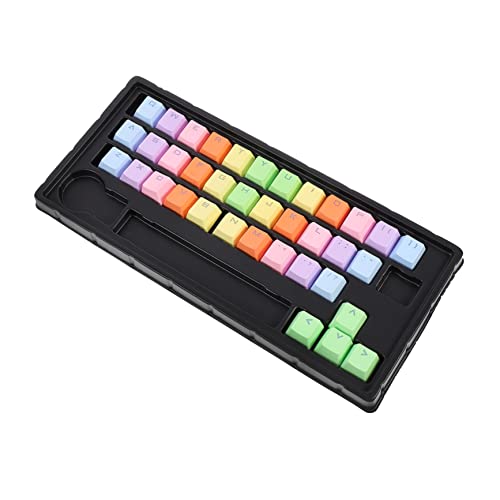 BESTonZON 1 Satz Tastenkappe beleuchtete Tastatur Lila Tastatur Tastatur-Dekor Tastatur bunt Computertastaturen Bunte Tastaturkappen Tastatur versorgung Pastell Suite schmücken Klaviatur pbt von BESTonZON