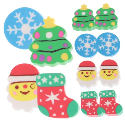 BESTonZON 1 Satz Weihnachtsradiergummi Urlaubsparty Radiergummis Schreibwaren Neue Radiergummis Weihnachten Radiergummi Für Weihnachtsbriefpapier Synthesekautschuk 3boxen BESTonZON 1 Satz Weihnachtsradiergummi Urlaubsparty Radiergummis Schreibwaren Neue Radiergummis Weihnachten Radiergummi Für Weihnachtsbriefpapier Synthesekautschuk 3boxen von BESTonZON