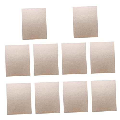 BESTonZON 10 Stück Blätter Ölfeste Glimmerplatte Mikrowellenglimmerplatten Mikrowellen- Ersatzblatt. Wellenleiter- Glimmerblätter X15 Schneiderei Glimmermaterial Isolierfolie BESTonZON 10 Stück Blätter Ölfeste Glimmerplatte Mikrowellenglimmerplatten Mikrowellen- Ersatzblatt. Wellenleiter- Glimmerblätter X15 Schneiderei Glimmermaterial Isolierfolie von BESTonZON