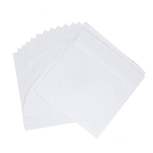 BESTonZON 100 STK CD-Papiertüte Video-Aufbewahrungskoffer Lederetui Fall Geldbörsen Aufbewahrungstasche CD-Hülle CD-Aufbewahrungshalter tragbar Lagerregal Packsack Aufbewahrungskiste Weiß BESTonZON 100 STK CD-Papiertüte Video-Aufbewahrungskoffer Lederetui Fall Geldbörsen Aufbewahrungstasche CD-Hülle CD-Aufbewahrungshalter tragbar Lagerregal Packsack Aufbewahrungskiste Weiß von BESTonZON
