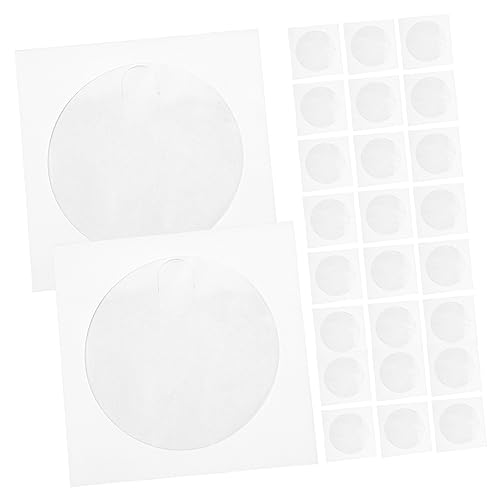 BESTonZON 100st Cd-verpackungsbeutel DVD-Speicher DVD-hüllen Cd-Halter-Fall Cd-Organizer-hüllen Cd-verpackungshüllen Cd-schutzhüllen Tragetasche Für Medien Papier Tragbar Weiß Lagerregal BESTonZON 100st Cd-verpackungsbeutel DVD-Speicher DVD-hüllen Cd-Halter-Fall Cd-Organizer-hüllen Cd-verpackungshüllen Cd-schutzhüllen Tragetasche Für Medien Papier Tragbar Weiß Lagerregal von BESTonZON