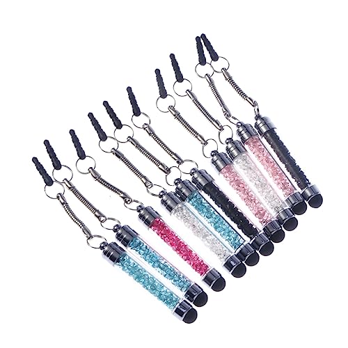 BESTonZON 12St Fingerstift Faserspitzenstift Reisetagebuch Kapazitiver Diamantstift Eingabestift Telefon kapazitive Stifte Touchscreen-Stift Rechner Kapazitiver Stift Anhänger Schreibgerät BESTonZON 12St Fingerstift Faserspitzenstift Reisetagebuch Kapazitiver Diamantstift Eingabestift Telefon kapazitive Stifte Touchscreen-Stift Rechner Kapazitiver Stift Anhänger Schreibgerät von BESTonZON