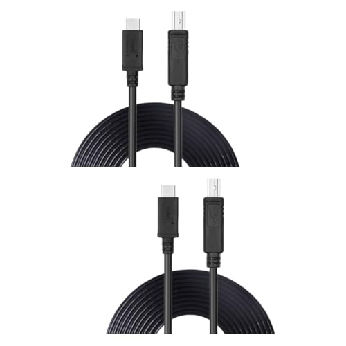BESTonZON 2 Stück Datenkabel DSL Kabel Drucker USB Kabel Scanner Datenleitung BESTonZON 2 Stück Datenkabel DSL Kabel Drucker USB Kabel Scanner Datenleitung von BESTonZON