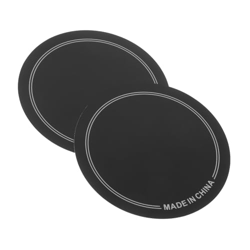BESTonZON 2 Stück Kick Drumhead Pad Bass Drum Patch Selbstklebender Pedalaufkleber Einzelpedal-patch Für Kick Drum Percussion-zubehör Langlebig Und Einfach Anzubringen von BESTonZON