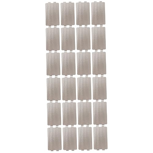 BESTonZON 24 Stück Mikrowellen-Glimmerflocken Mikrowellenherd-Schutz Ofen-Glimmerplatte Mikrowellen-Zubehör Flapper-Zubehör Mikrowellen-Abdeckung Mikrowellen-Ersatzteile Crisper von BESTonZON