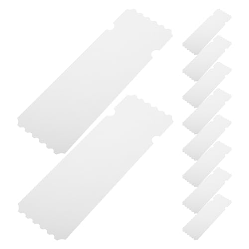 BESTonZON 25 Stück Leerer Ticketstummel Briefmarken für DIY Scrapbooking Aquarell-Postkarte Künstlerbedarfskarten leere Postkarten zum Versenden Kunst Postkarten Papier Weiß von BESTonZON