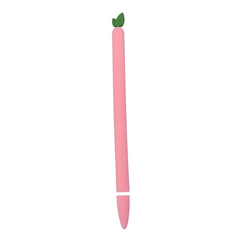 BESTonZON 2St Stylus-Hülle Karotte Stiftschutz Eingabestift-Zubehör Anti-Stift-Etui Karottenstift-Schutzhülle Stifthülle aus Silikon Handschrift Stift berühren Mäppchen Stift Kappe Kieselgel von BESTonZON