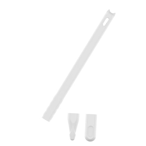 BESTonZON 3 STK Eingabestift Zubehör Eingabestift für Handschriftstifte bleistifte schreiblernbleistift Schutzkappe Silikonhülle Stift Kappe einstellen Generation Weiß von BESTonZON
