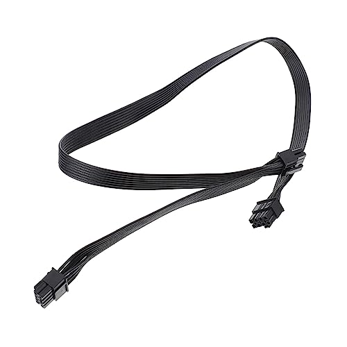 BESTonZON 3 Stück 8 62 Grafikkartenkabel duales 8-Pin-Grafikstromkabel Kabel für elektronische Produkte Stromversorgung Netzteile für Computer 8-poliges Stromkabel Server schwarzes Kabel von BESTonZON