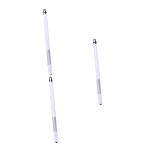 BESTonZON 3St Stiftbürste Kapazitiver Stift für Handschrift Stift Stift Disk-Stift kapazitiver Stift Touch-Screen Malstift 2 in 1 CD Bildschirmstifte Eingabestift Universal- Siebdruck Weiß BESTonZON 3St Stiftbürste Kapazitiver Stift für Handschrift Stift Stift Disk-Stift kapazitiver Stift Touch-Screen Malstift 2 in 1 CD Bildschirmstifte Eingabestift Universal- Siebdruck Weiß von BESTonZON