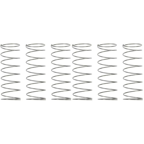BESTonZON 6 stücke Trompetenknopf-federn Ersatzteile Für Trompete Langlebige Edelstahlfedern Einfache Installation Geeignet Für Trompeten, Reparaturset für Trompete Feder für Blasinstrumente von BESTonZON