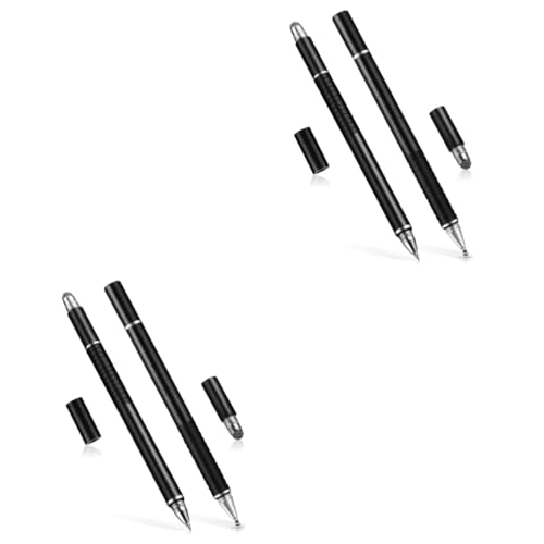 BESTonZON 4 Stück Kapazitiver Stift Eingabestift Für Tablet Telefon Bildschirmzubehör Tablet-Stift Bildschirmversorgung Bildschirmstift Stahl Berührungsempfindlicher Bildschirm Tablette BESTonZON 4 Stück Kapazitiver Stift Eingabestift Für Tablet Telefon Bildschirmzubehör Tablet-Stift Bildschirmversorgung Bildschirmstift Stahl Berührungsempfindlicher Bildschirm Tablette von BESTonZON