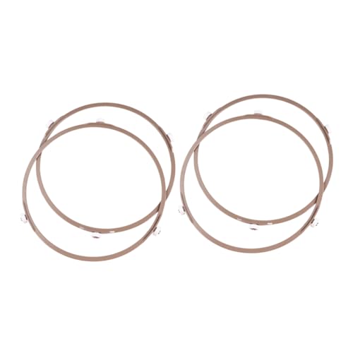 BESTonZON 4 Stück Mikrowellen Drehteller Halterung Ringständer Trommelglashalter Mikrowellen Plattenrolle Mikrowellen Drehteller Ring Mikrowellen Radring Mikrowellenherd Rack Ring BESTonZON 4 Stück Mikrowellen Drehteller Halterung Ringständer Trommelglashalter Mikrowellen Plattenrolle Mikrowellen Drehteller Ring Mikrowellen Radring Mikrowellenherd Rack Ring von BESTonZON