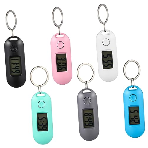 BESTonZON 6 Stk elektronische Uhr Taschenuhr geführte digitale Wanduhr Schlüsselanhänger Damenuhr digitale Schlüsselbunduhren Studentenuhren Rucksack Digitaluhr Timer Wecker Krankenschwester BESTonZON 6 Stk elektronische Uhr Taschenuhr geführte digitale Wanduhr Schlüsselanhänger Damenuhr digitale Schlüsselbunduhren Studentenuhren Rucksack Digitaluhr Timer Wecker Krankenschwester von BESTonZON