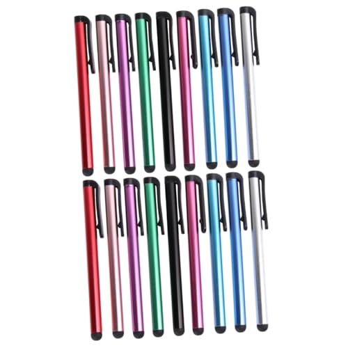 BESTonZON 60 STK kreativer Stylus-Stift kapazitiver Stift Aktiver Stylus-Stift leitfähiger Stift Stiftbürste Eingabestift kapazitive Stifte Touchscreen-Stift Handschrift Metallgehäuse von BESTonZON