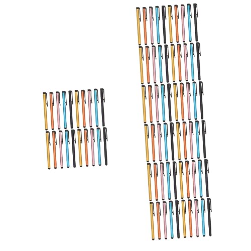 BESTonZON 80 STK Tragbar Touchscreen-eingabestifte Kapazitiver Eingabestift Tablet-Stift Punkt Stifte Stift Berühren Telefonstift Schreibstifte Zeichenstift Intelligent Aluminiumlegierung BESTonZON 80 STK Tragbar Touchscreen-eingabestifte Kapazitiver Eingabestift Tablet-Stift Punkt Stifte Stift Berühren Telefonstift Schreibstifte Zeichenstift Intelligent Aluminiumlegierung von BESTonZON