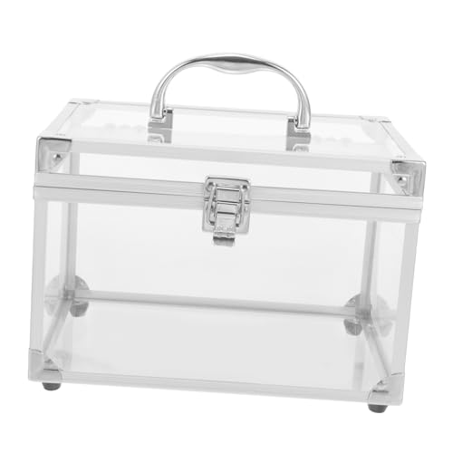 BESTonZON Kasten Aufbewahrungsbox für Schallplatten Aufbewahrungskoffer für Medien CD-Aufbewahrungsboxen mit cd- cd Holder Disc-Hülle CD-Speicher Das Album DVD Kosmetikkoffer BESTonZON Kasten Aufbewahrungsbox für Schallplatten Aufbewahrungskoffer für Medien CD-Aufbewahrungsboxen mit cd- cd Holder Disc-Hülle CD-Speicher Das Album DVD Kosmetikkoffer von BESTonZON