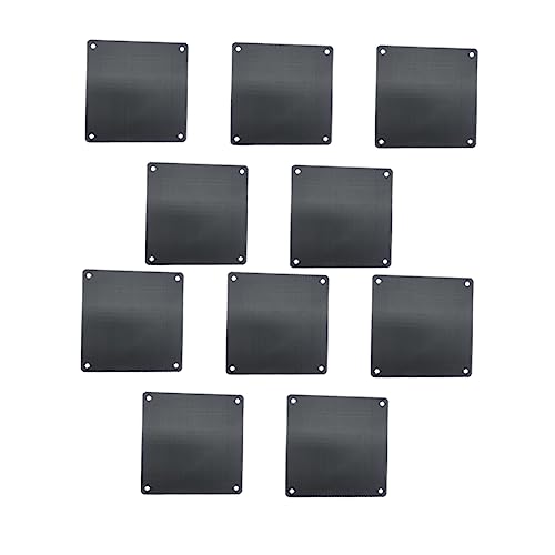 BESTonZON Leichte Staubschutzhülle für Lüfter Aus Pvc-material 80 X 80 Mm Staubfilter für Eine Effiziente Kühlung Von Desktop-computern von BESTonZON