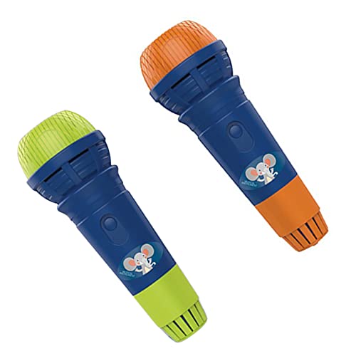 BESTonZON Lernspielzeug Mikrofon für Simuliertes Echomikrofon mit LED Effekten Teilig für Jungen und Fördert und Kreativität Sichere Materialien BESTonZON Lernspielzeug Mikrofon für Simuliertes Echomikrofon mit LED Effekten Teilig für Jungen und Fördert und Kreativität Sichere Materialien von BESTonZON