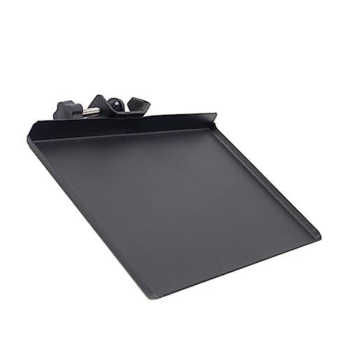 BESTonZON Mikrofonablage Mikrofon Für Laptop Laptopständer Für Schreibtisch Notenständer Klappbar Outdoor-clips Ablage Für Mikrofonstativ Cd-player Tragbar Live Musik Eisen Zubehör Lagerung von BESTonZON